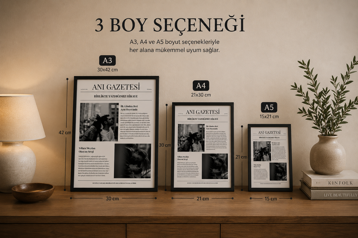 Anı Gazetesi Poster & Tablo