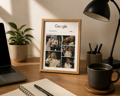 Google Arama Poster & Tablo