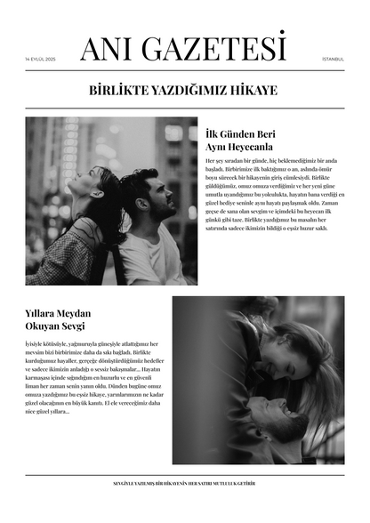 Anı Gazetesi Poster & Tablo