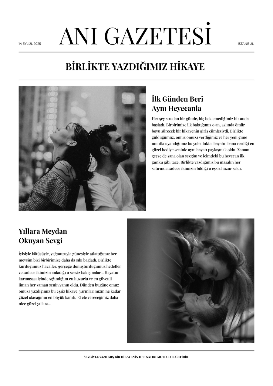Anı Gazetesi Poster & Tablo